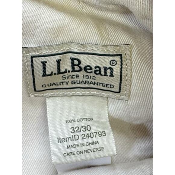 L.L. Bean Men’s Explorer Ripstop Pants Size 32x30 Tan Standard Fit ItemID 240793 - Picture 8 of 9